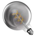 LED žiarovka DECO SMOKED G125 / E27 / 4,5 W (19 W) / 180 lm / flame