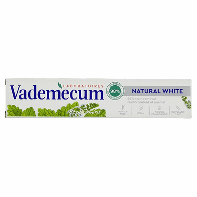 Vademecum Natural White bieliaca zubná pasta 75ml