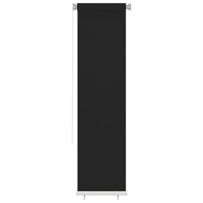 vidaXL Vonkajšia zatemňovacia roleta 60x230 cm čierna HDPE