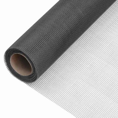 vidaXL Sieť proti hmyzu sklené vlákno 80x2000 cm čierna