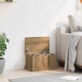 vidaXL Úložné boxy dub artisan 30x50x28 cm kompozitné drevo