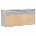 vidaXL lavica na topánky šedá Sonoma 102x30,5x45 cm Engineered Wood
