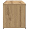 VidaXL TV skrinka Artisan Dub 120x34x37 cm Konštrukčné drevo