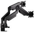 Endorfy držák monitorů Atlas GS Pro Double / 2 monitory max. 16 kg a 34"/42" / pivot / VESA / plynová pružina / Držák, VESA, stolní, pro dva monitory, úhloprícka až 34"/42, nosnost 2× 16kg, náklon -35° až +25°, otácení ±90°, pivot ±180°, rot
