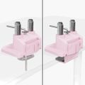 AROZZI ALZARE NEO DUO Pink/ stolní držák pro 2 monitory/ plynový píst/ kovový/ růžový Držák, VESA, stolní, pro 2 monitory, náklon -90°, otácení 180°, rotace 360°, nosnost 18kg (9kg/monitor), ružový