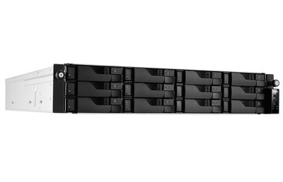 Asustor NAS AS7212RDX+RAIL / 12x 2,5"/3,5" SATA III/ AMD Ryzen 7 3,8GHz / 16GB/ 2x1GbE + 2x10GbE/ red. zdroj NAS server, 12-bay rackmount, AMD Ryzen 7 Pro 7745, 16GB ECC DDR5, dual 10GbE, PCIe 5.0, RAID 0/1/5/6/10, ADM 5.0
