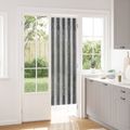 vidaXL Záves proti hmyzu z chenille Šedá a čierna 56 x 185 cm 100% PP