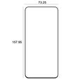 Tvrdené sklo Etteri 9D pre Samsung Galaxy S25 FE / A57 5G