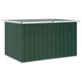 vidaXL Záhradný úložný box zelený 149x99x93 cm
