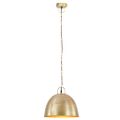 vidaXL Industriálna vintage závesná lampa 25 W, mosadzná 31 cm E27