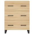 vidaXL Vysoká skrinka dub sonoma 69,5x34x180 cm spracované drevo