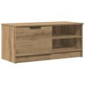 vidaXL 2 dielna TV skrinka Dub Artisan 80x35x36,5 cm Drevo