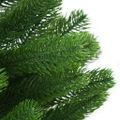 vidaXL Vianočný stromček s 150 LED-i so stojanom Zelená 150 cm PE