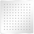 vidaXL Dažďová sprchová hlavica, nehrdzavejúca oceľ 20x20cm, štvorcová