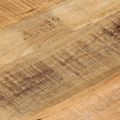 vidaXL Stolová doska Ø 50x2,5 cm okrúhla masívny surový mangovník