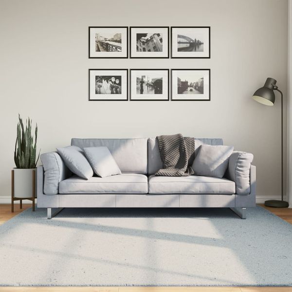 vidaXL Koberec HUARTE krátky vlas mäkký a umývateľný rumenec 200x200cm