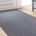 vidaXL Behúň koberec Svetlosivá 80 x 250 cm látka