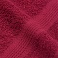 vidaXL Utierky na ruky FROGN 10 ks bordové 50x100 cm 360 g/m²