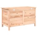 vidaXL Vonkajší box na vankúše 99x50x56,5 cm masívne jedľové drevo