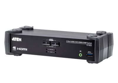 ATEN 2-port USB3.0 4K HDMI KVMP, audio Výrobca