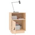 vidaXL Nočný stolík 40x34x55 cm masívne borovicové drevo