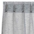 vidaXL Voile záclona 2 ks Tmavo šedá 225 x 140 cm Polyester