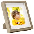 vidaXL 3D fotorámiky 3 ks, prírodné 23x23 cm na fotku 13x13 cm