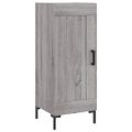 vidaXL Komoda sivý dub sonoma 34,5x34x90 cm spracované drevo