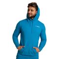Mikina Limitless Hoodie Aquamarine - GymBeam, veľkosť S, veľkosť oblečenia S