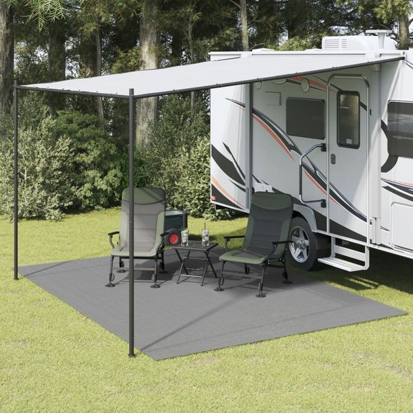 vidaXL Koberec do stanu antracit 4x3 m
