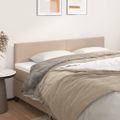 vidaXL Čelá postelí kapučínové 160x5x78/88 cm umelá koža