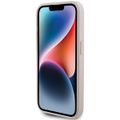 Puzdro Guess pre iPhone 15 Pro 6,1" GUHCP15LG4GLPI ružové HC PC/TPU 4G PU BOTTOM STRIPE