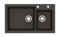 Reginox Amsterdam 860.1 Black silvery
