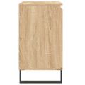 vidaXL Skrinka do kúpeľne dub sonoma 58x33x60 cm kompozitné drevo