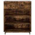 vidaXL Skrinka na topánky 73 x 38 x 87,5 cm Spracované drevo
