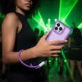 Puzdro Safepop s remienkom pre iPhone 13 6,1" fialové