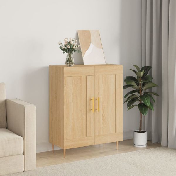 vidaXL Komoda dub sonoma 69,5x34x90 cm kompozitné drevo