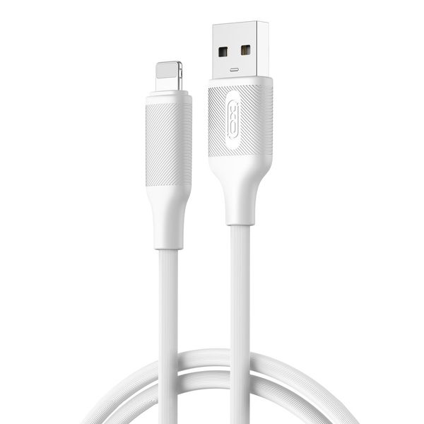 Kábel XO NB265 USB - Lightning 1,0m 2,4A biely