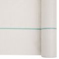 vidaXL Membrána proti burine biela 2x50 m PP