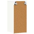 vidaXL Skrinky na topánky 2 ks biele 32x35x70 cm drevotrieska