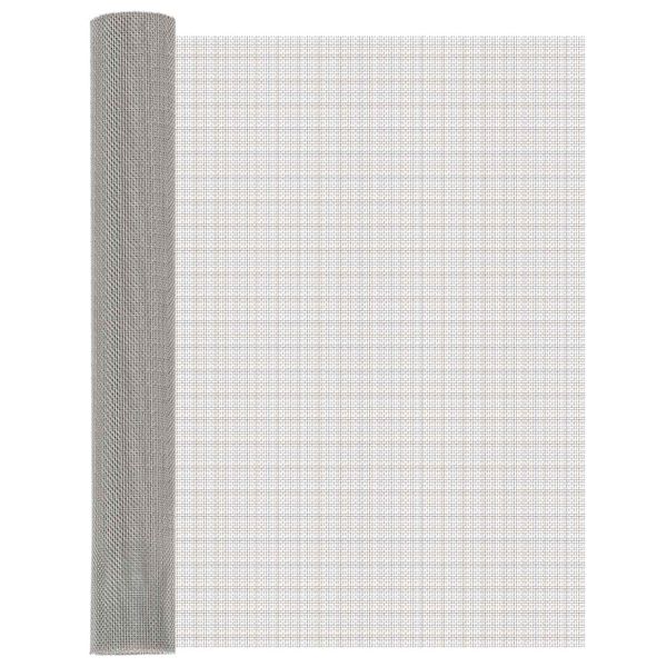 vidaXL Sieťová obrazovka 80 x 1000 cm 8 Mesh Nerezová oceľ 201