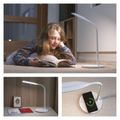LED stolná lampa EMOS Z7637W OSCAR, biela