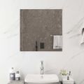vidaXL LED kúpeľňové zrkadlo 60x60 cm