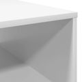 vidaXL Konferenčný stolík Biela 95 x 55 x 31 cm Kompozitné drevo