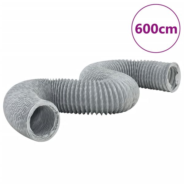vidaXL Ventilačné potrubie PVC 6 m Ø10 cm