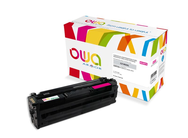 OWA Armor toner kompatibilný s Samsung CLTM505L, 3500st, červená/magenta