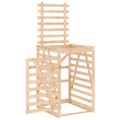 vidaXL Úložný box pre odpadkový kôš 84x90x128,5 cm masívna borovica