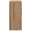 vidaXL Servírovacia skriňa ELST Remeselný dub 59 x 35 x 80.5 cm