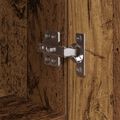 vidaXL Servírovacia skriňa 3 ks Staré drevo 120 x 30 x 70 cm