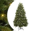 vidaXL Umelý vianočný stromček 240 cm 300 LED Teplá biela PVC a oceľ